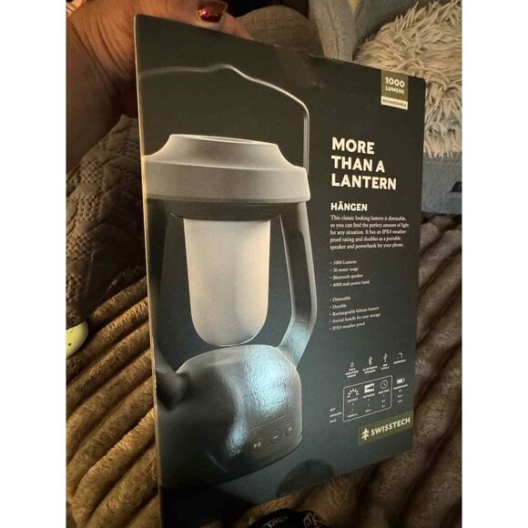 Swiss tech hangen lantern/light/lamp speaker/powerbank/charger - Picture 6 of 12